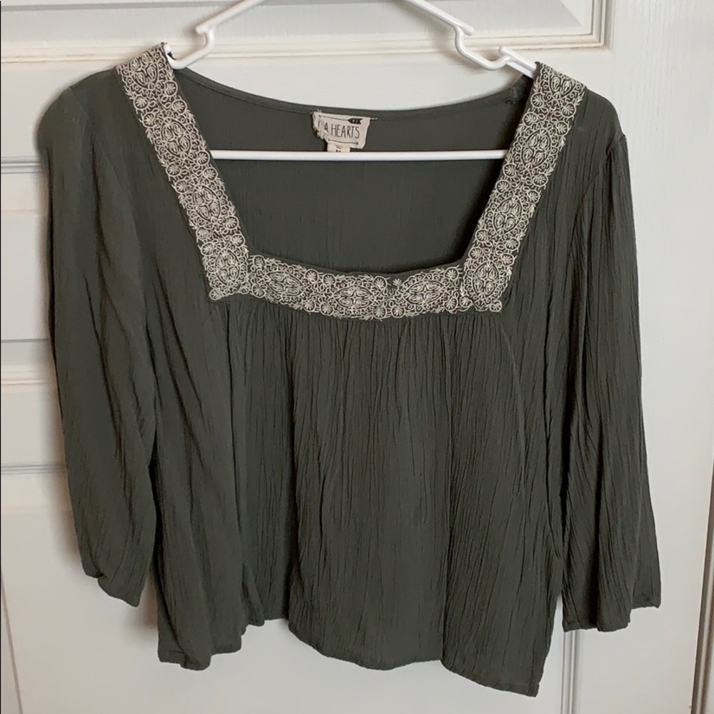 Flowy crop top